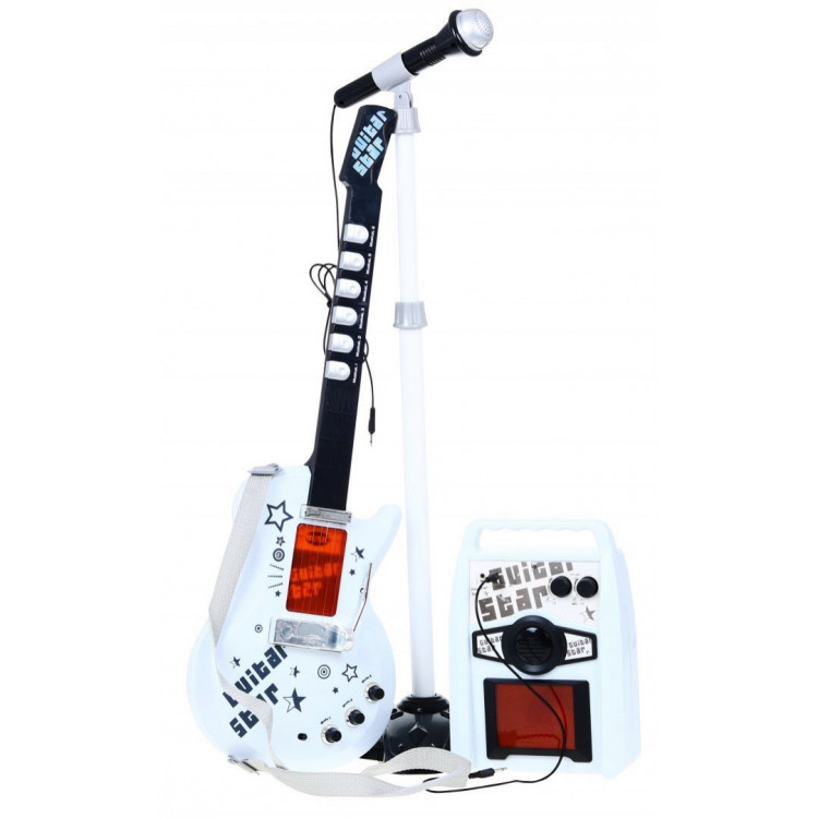 Elektrická gitara so zosilňovačom